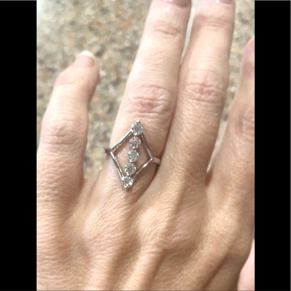 My North Star Ring - Floating Line Ring - Picture 9 of 12